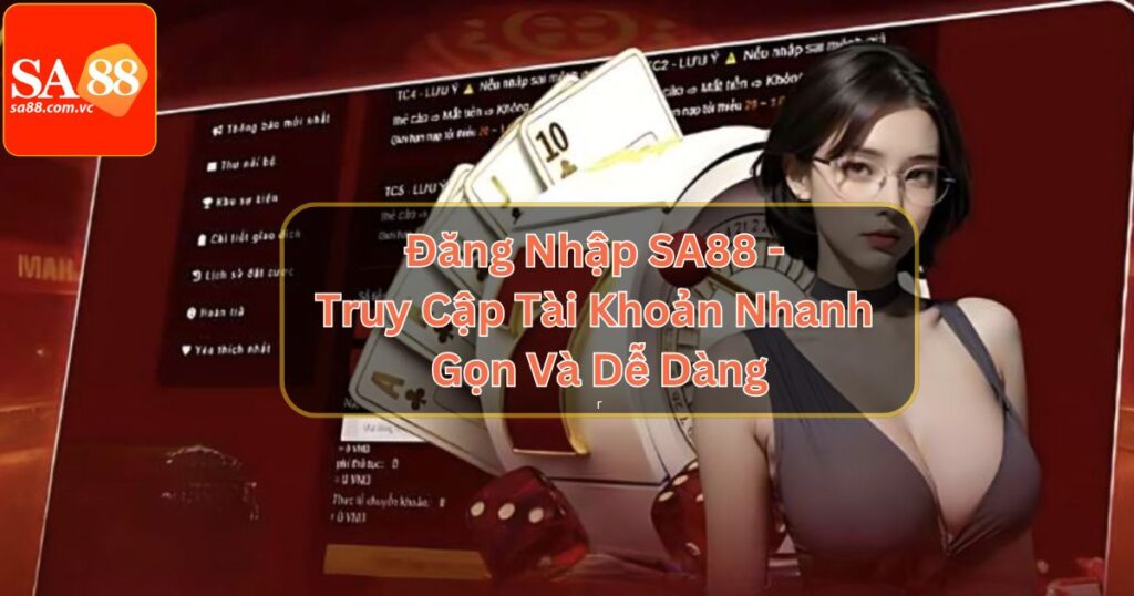 Đăng Nhập SA88 - Truy Cập Tài Khoản Nhanh Gọn Và Dễ Dàng 1 Đăng Nhập SA88 - Truy Cập Tài Khoản Nhanh Gọn Và Dễ Dàng
